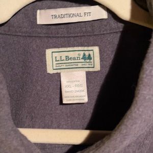 L.L. BEAN men’s signature 1933 chamois cloth shirt. Traditional Fit, XXL